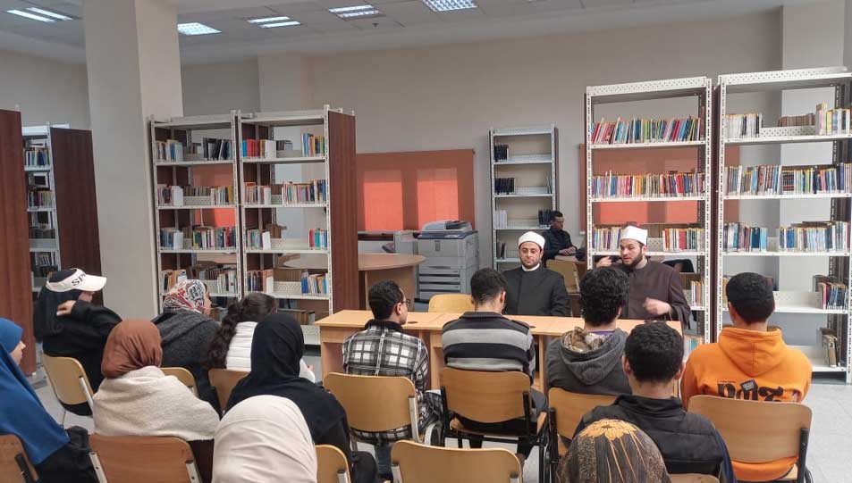 دار الإفتاء تنظم ندوة حول "شهر شعبان واستقبال رمضان في مكتبة مصر العامة بالزاوية الحمراء بالتعاون مع وزارة الثقافة