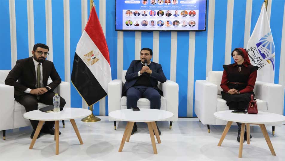 "الشباب وصناعة الأثر المجتمعي بين الفكر والعمل"   جلسة حوارية لاتحاد "بشبابها" في جناح دار الإفتاء المصرية بمعرض الكتاب 