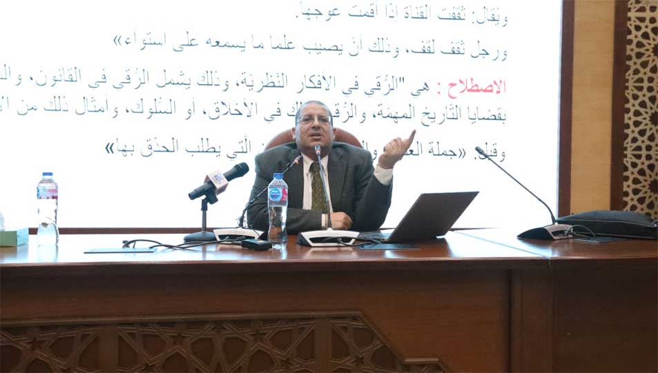 د. محمد علي بيومي في محاضرته بدورة "التعريف بالقضية الفلسطينية" بدار الإفتاء:  - القضية الفلسطينية ليست نزاعًا سياسيًّا عابرًا بل قضية هُوية متجذرة في التاريخ والجغرافيا والدين والثقافة