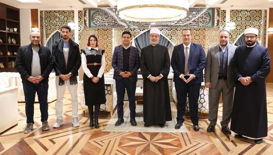 دار الإفتاء تستقبل وفد وزارة الشباب والرياضة لبحث تنفيذ البرامج والمبادرات المشتركة