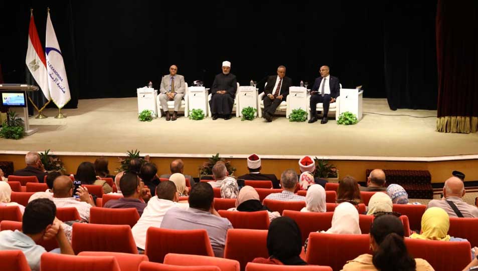 مفتي الجمهورية في حلقة نقاشية مفتوحة بمكتبة الإسكندرية:  الذكاء الاصطناعي في الفتوى أداة مساعدة ولا يمكن أن يحل محل المفتي أو يلغي دور العنصر البشري