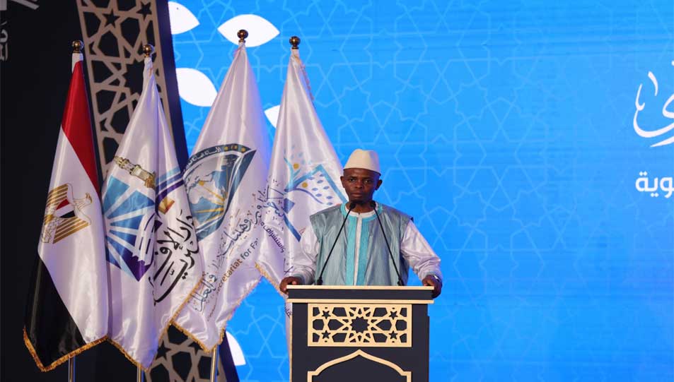 مفتي رواندا في جلسة الوفود بالمؤتمر العالمي الحادي عشر للإفتاء:  -نحتاج إلى الانتقال من "الفتوى بعد وقوع الأزمة" إلى "الإرشاد قبل وقوع الأزمة"