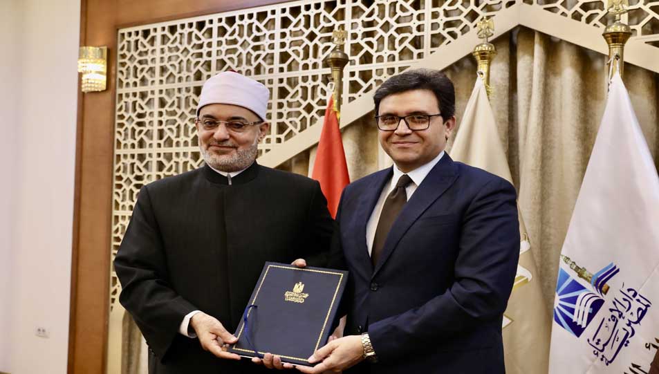 في خطوة تعكس تكامل المؤسسات الدينية والثقافية .. مفتي الجمهورية ووزير الثقافة يوقعان بروتوكول تعاون لتعزيز الوعي وبناء الإنسان المصري