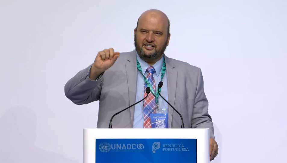 د. إبراهيم نجم في كلمته بالمؤتمر العالمي للأمم المتحدة لحماية المواقع الدينية: - حماية دُور العبادة من الاعتداءات مسؤولية دينية وإنسانية تتطلَّب تضافر الجهود الدولية