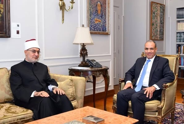 وزير الخارجية يستقبل مفتي الجمهورية لبحث تعزيز التعاون المشترك