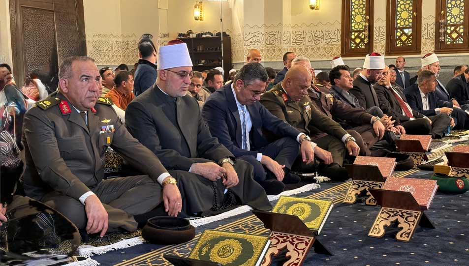 مفتي الجمهورية يشهد افتتاح مسجدَي "السميع العليم" و"الحميد المجيد" بمحافظة البحر الأحمر، بمناسبة الاحتفال بالعيد القومي للمحافظة