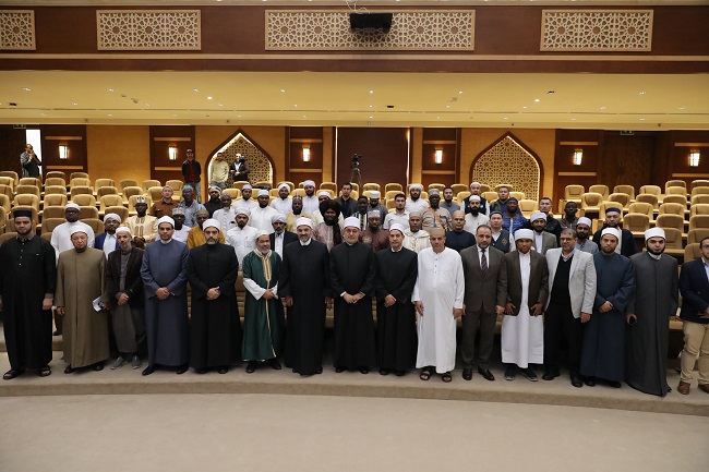 مفتي الجمهورية يستقبل وفدًا من متدربي أكاديمية الأزهر من ست دول  في ختام دورتهم التدريبية