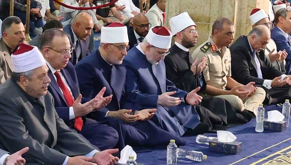 مفتي الجمهورية يشهد احتفال الجامع الأزهر بالذكرى الثانية والخمسين لانتصارات أكتوبر المجيدة