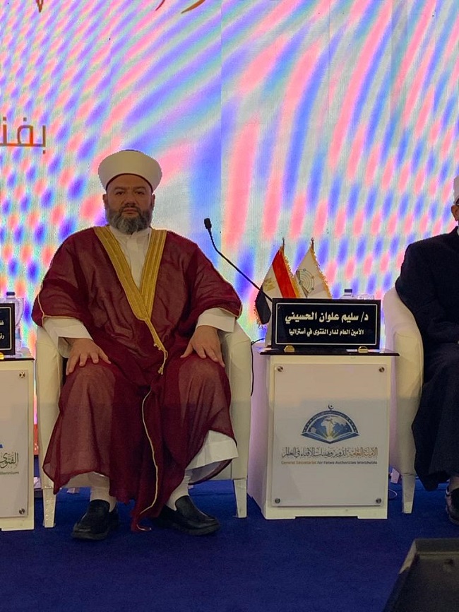  خلال كلمته في فعاليات مؤتمر الإفتاء العالمي.. أمين عام دار الفتوى بأستراليا: الخطورة في استخدام آلات الذكاء الاصطناعي تكمن في إفساد التربية وتغيير القيم 