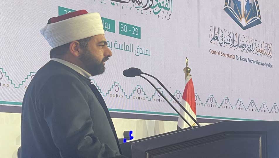 خلال كلمته في الجلسة الختامية بمؤتمر الإفتاء.. مفتي الأردن: رحلة الإسلام بدأت دعوةً عالمية لنشر الخير والفضيلة بعد أن انتشر الجهل بين الناس وعمَّ الظلم بين البشر