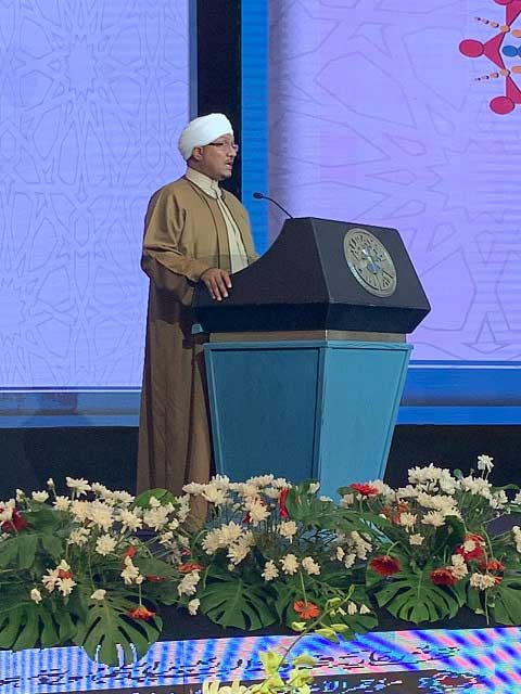 رسالة الوفود إلي فخامة رئيس جمهورية مصر العربية راعي المؤتمر