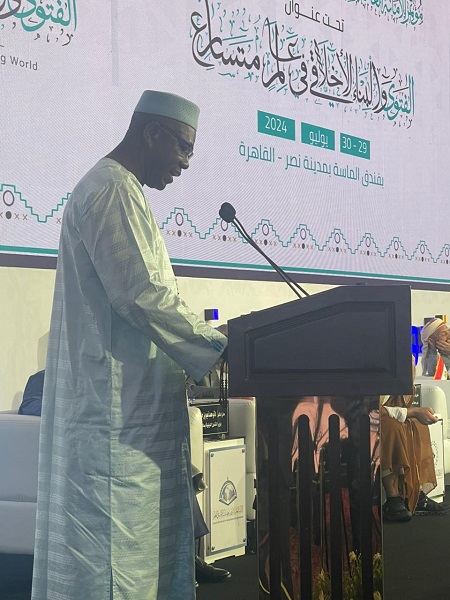 خلال كلمته بالمؤتمر العالمي التاسع للإفتاء.. وزير الشؤون الدينية بمالي: موضوع الفتوى والبناء الأخلاقي من الموضوعات التي يظل البحث فيها إلى قيام السّاعة