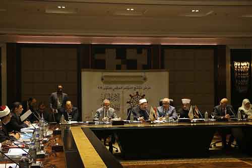 ضمن فعاليات اليوم الثاني للمؤتمر العالمي للإفتاء مفتي الجمهورية يشهد ورشة نتائج "المؤشر العالمي للفتوى"