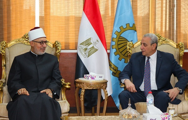 محافظ الغربية يستقبل مفتي الجمهورية في مستهل زيارته للمحافظة