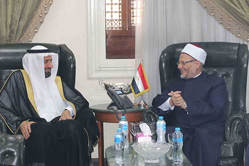 مفتي الجمهورية يستقبل وزير الحج السعودي للتشاور حول إجراءات التيسير على الحجَّاج والمعتمرين 