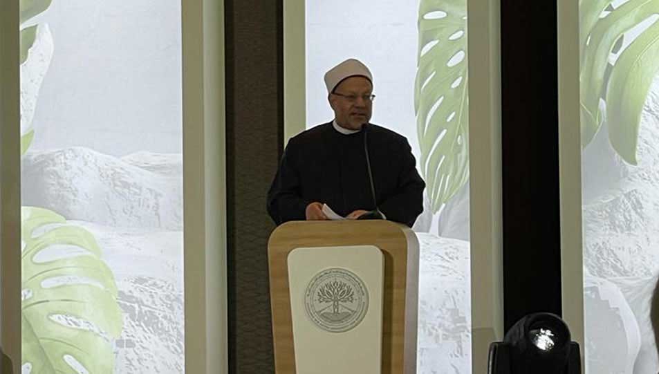 مفتي الجمهورية في مؤتمر "تعزيز قيم المواطنة والتعايش" بجامعة محمد بن زايد:   قضية الأصالة والتجديد من القضايا التي فرضت نفسها بقوة على الساحة العلمية والفكرية 