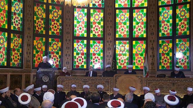 مفتي الجمهورية في كلمته أمام مؤتمر "دور المؤسسات الدينية في بناء السلام الداخل ورأب الصدع" بلبنان: التجربة المصرية حافظت على وحدة الشعب المصري وسلامة أراضيه