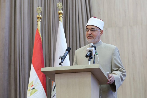 مفتي الجمهورية يشهد حفل تكريم حفظة القرآن الكريم من ذوي الهمم بجامعة بنها.