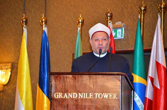 مفتي الجمهورية في كلمته بمؤتمر "حوار الأديان والثقافات": - الحوار بين أتباع الأديان والثقافات أصبح أمرًا ملحًّا وضروريًّا لأمتنا الإسلامية