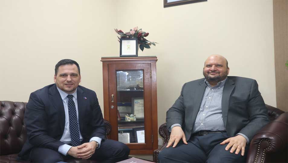  بحثًا لجهود التعاون في مجال مكافحة التطرف.. مستشار مفتي الجمهورية يستقبل وفدًا رفيع المستوى من البرلمان الأوربي