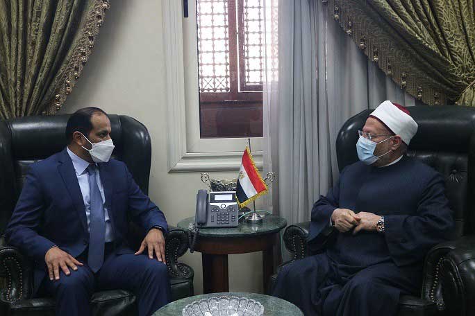 مفتي الجمهورية يستقبل سفير الإمارات في القاهرة ويؤكد: العلاقات المصرية الإماراتية في تقدم وازدهار
