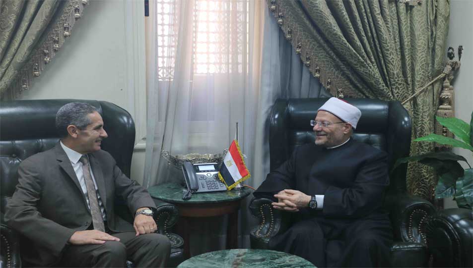 مفتي الجمهورية يستقبل محافظ الغربية مهنئًا على تجديد الثقة.. والتنسيق لافتتاح فرع دار الإفتاء بطنطا