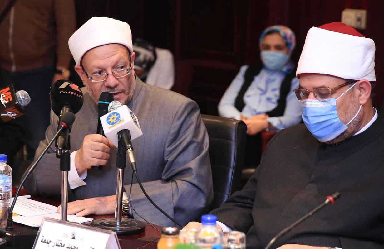 مفتي الجمهورية في كلمته باللقاء الثاني لمبادرة "نتعايش باحترام متبادل":- إحياء الحب والتسامح والتعايش واحترام الآخر واجب ديني وقيمة عليا وضرورة إنسانية أصيلة