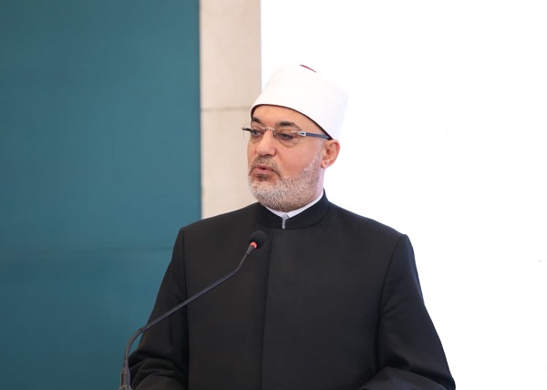 مفتي الجمهورية يشارك في احتفالية وزارة الأوقاف بمناسبة اليوم العالمي لمناهضة العنف ضد المرأة