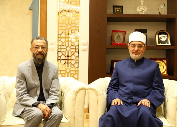 مفتي الجمهورية يستقبل وفد منتدى البركة للاقتصاد الإسلامي لبحث آفاق التعاون المشترك