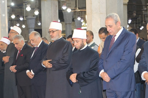مفتي الجمهورية يشهد صلاة الجمعة من المسجد الأحمدي بطنطا بمناسبة العيد القومي لمحافظة الغربية