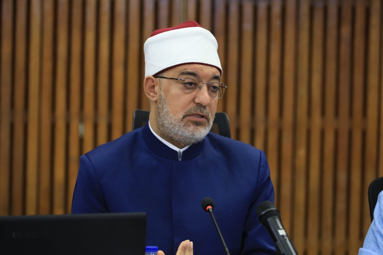 خلال كلمة فضيلته بورشة «العنف الأسري في مصر .. رؤية تكاملية بين الإفتاء والعلوم الاجتماعية والجنائية»