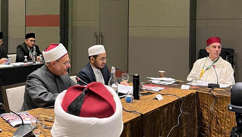 مفتي الجمهورية يترأَّس الاجتماع الثاني لملتقى فتاوي الأقليات المسلمة ويشكر سنغافورة على استضافة الاجتماع