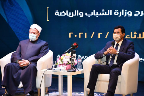 مفتي الجمهورية في ندوة "التأسلم السياسي: مصر لن تسقط بحال من الأحوال للعديد من المقومات التي تكتنفها العناية الإلهية