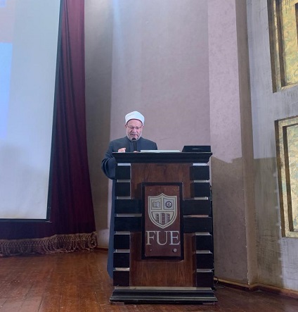 خلال محاضرة في جامعة المستقبل.. مفتي الجمهورية: مصر محفوفة بالوعد الإلهي وكلما مرت بالتحديات تخطتها وكانت صخرة أمام المعتدين