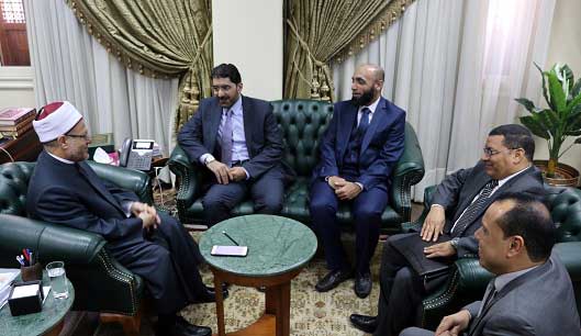 مفتي الجمهورية يستقبل وفدًا من مؤسسة الخرافي الخيرية لبحث تعزيز التعاون  