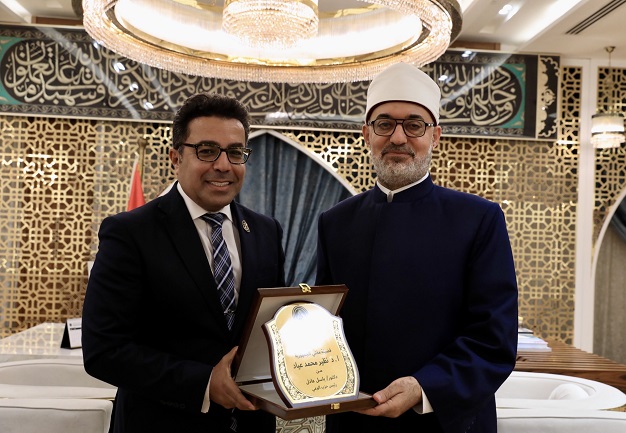 خلال استقبال فضيلته رئيس حزب الوعي مفتي الجمهورية يؤكد:  العمل الوطني المشترك طريقنا لتحصين الوعي وصون الهوية