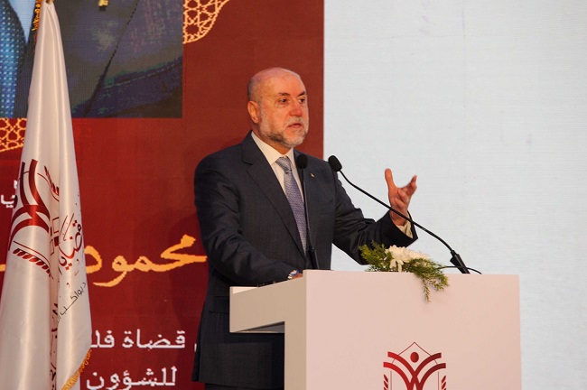 قاضي قضاة فلسطين في كلمة مؤثرة بالجلسة الافتتاحية للندوة العالمية الثانية للإفتاء:  -القضية الفلسطينية جوهر إنساني وأخلاقي.. وشعبنا مرابط على أرضه متشبث بحقه في مواجهة الظلم والعدوان 