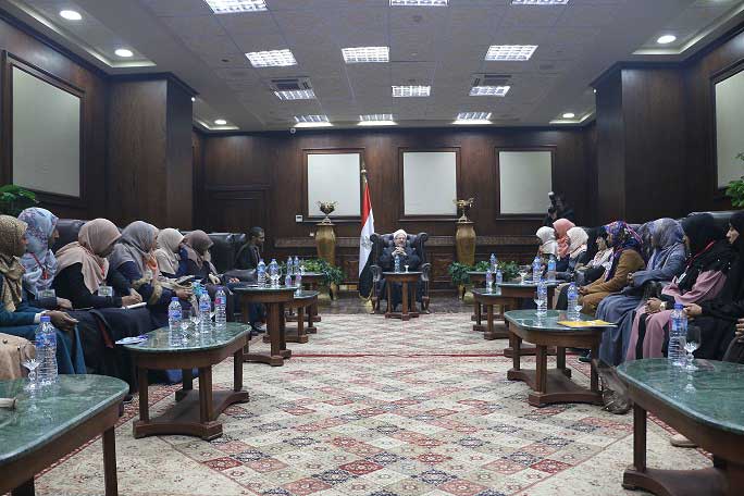 مفتي الجمهورية يستقبل وفد "واعظات ليبيا" .. ويشدد على ضرورة التوعية بخطر الأفكار المتطرفة