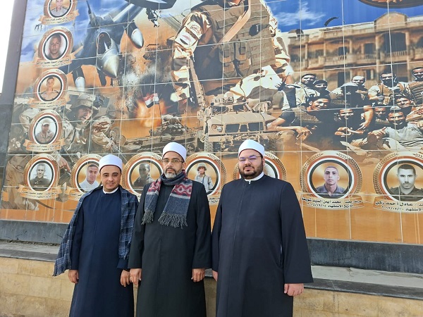 دار الإفتاء تواصل قوافلها الإفتائية إلى شمال سيناء وأمناء الفتوى يلقون خطبة الجمعة في مساجد سيناء