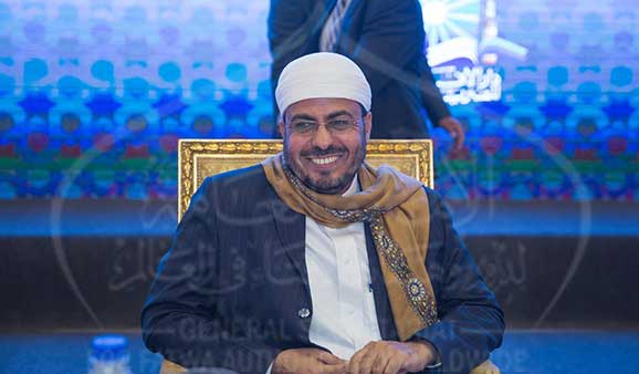 خلال كلمته بالجلسة النقاشية الثالثة لمؤتمر الإفتاء العالمى..  وزير الأوقاف اليمنى: إقرار حقوق الإنسان بمفهومها الإسلامي مدخلا لإقامة المجتمع الصالح