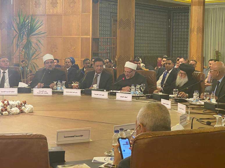 مفتي الجمهورية من مقر الجامعة العربية: - الأفكار الدينية المغلوطة من أهم الأخطار التي نواجهها على المستوى المحلي والدولي