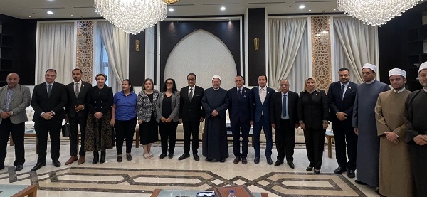 مفتي الجمهورية يستقبل المرشح الرئاسي "فريد زهران" وأعضاء حملته الانتخابية 