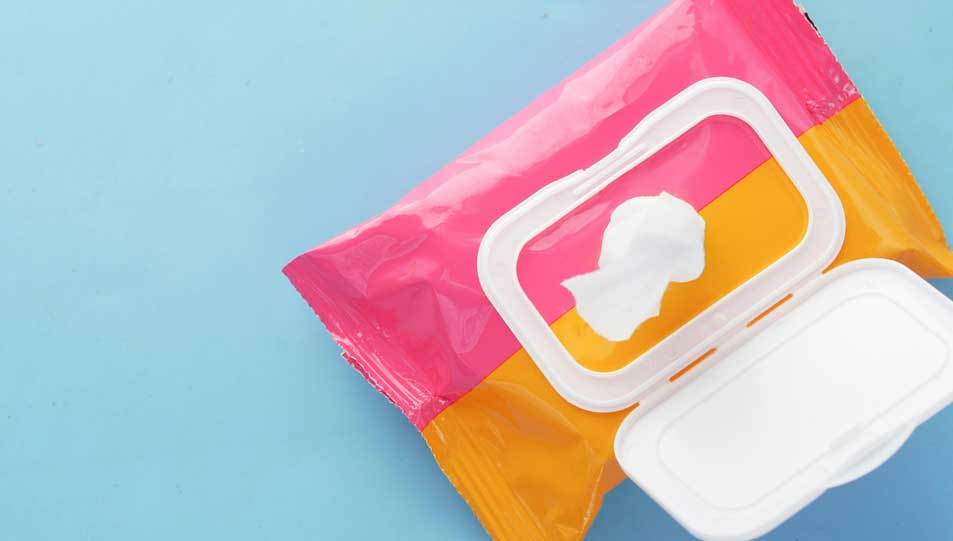 حكم استخدام المناديل المبلَّلة بالماء في الوضوء "Water Wipes"