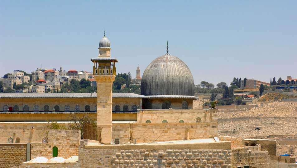 بناء المسجد الأقصى ومساحته
