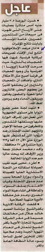 أدان مرصد الإسلاموفوبيا التابع لدار الإفتاء تصريحات لبرلمانية فرنسية شبهت فيها المحجبات بالنازية