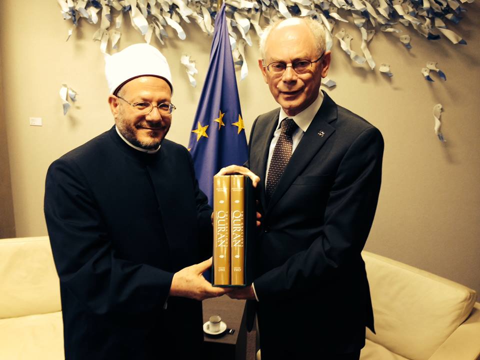 The Grand Mufti of Egypt sets a precedent by delivering a speech in the European parliament to fight religious extremism
