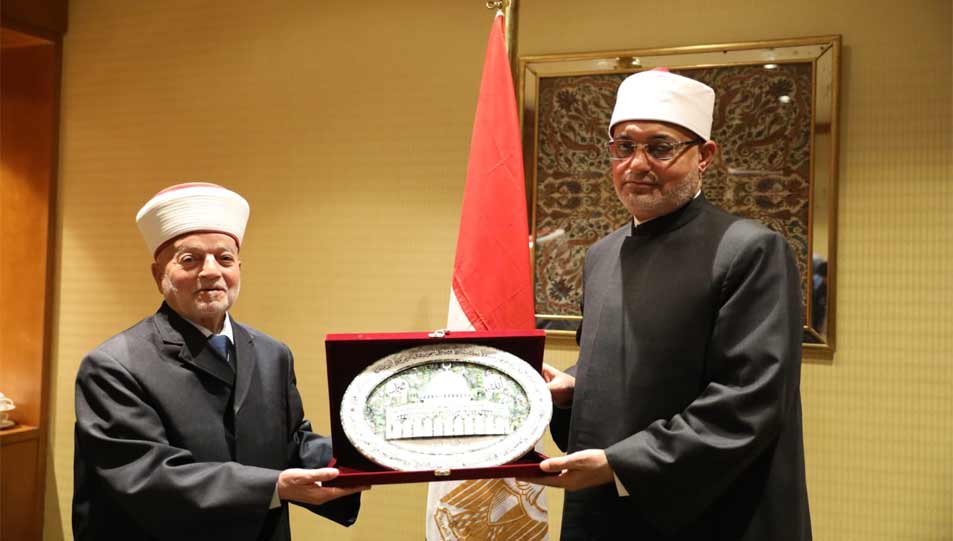 Egypt and Palestine’s Grand Muftis Reaffirm Unity and Cooperation on Palestinian Cause