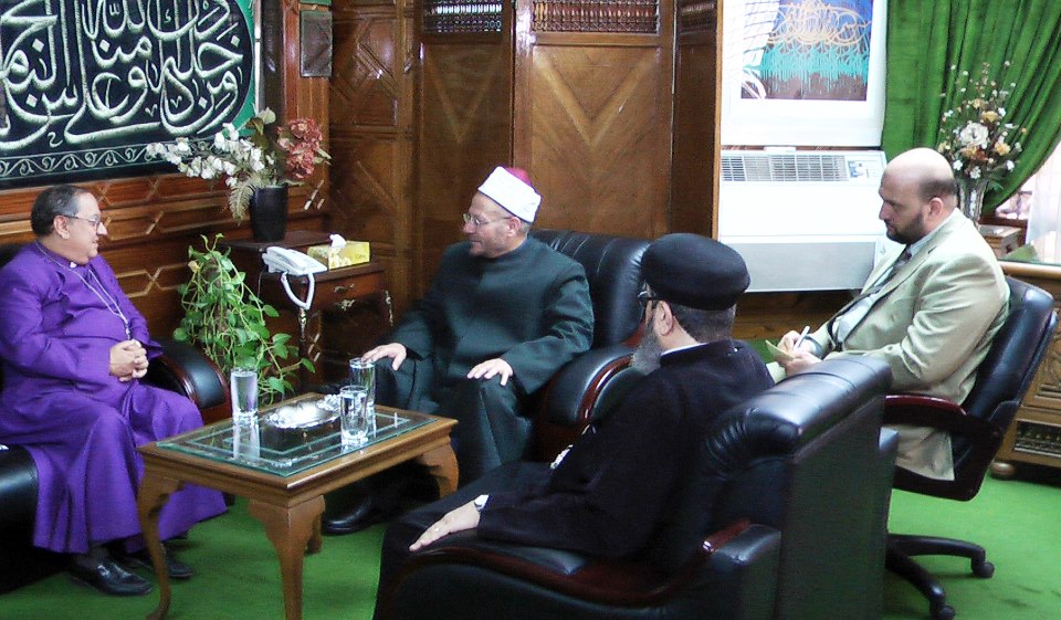 The delegation of Egyptian churches to the Grand Mufti of Egypt: The Azhar and Dar al-Ifta are trustworthy sources for spreading the moderate teachings of Islam