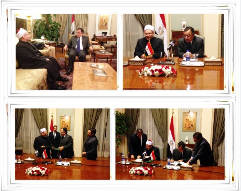 In a protocol with the Foreign Affairs Ministry: Dar al-Iftaa provides Egyptian embassies with fatwas in the English language