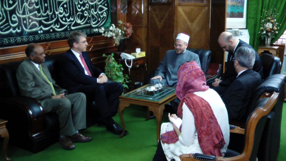 The Grand Mufti of Egypt to the delegation of the World Council of Churches: We must focus on commonalities in Islamic-Christian dialogue and on the issues that are important to the public
